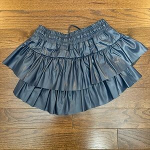 Day + Moon Navy Blue Mini skirt Size: Small